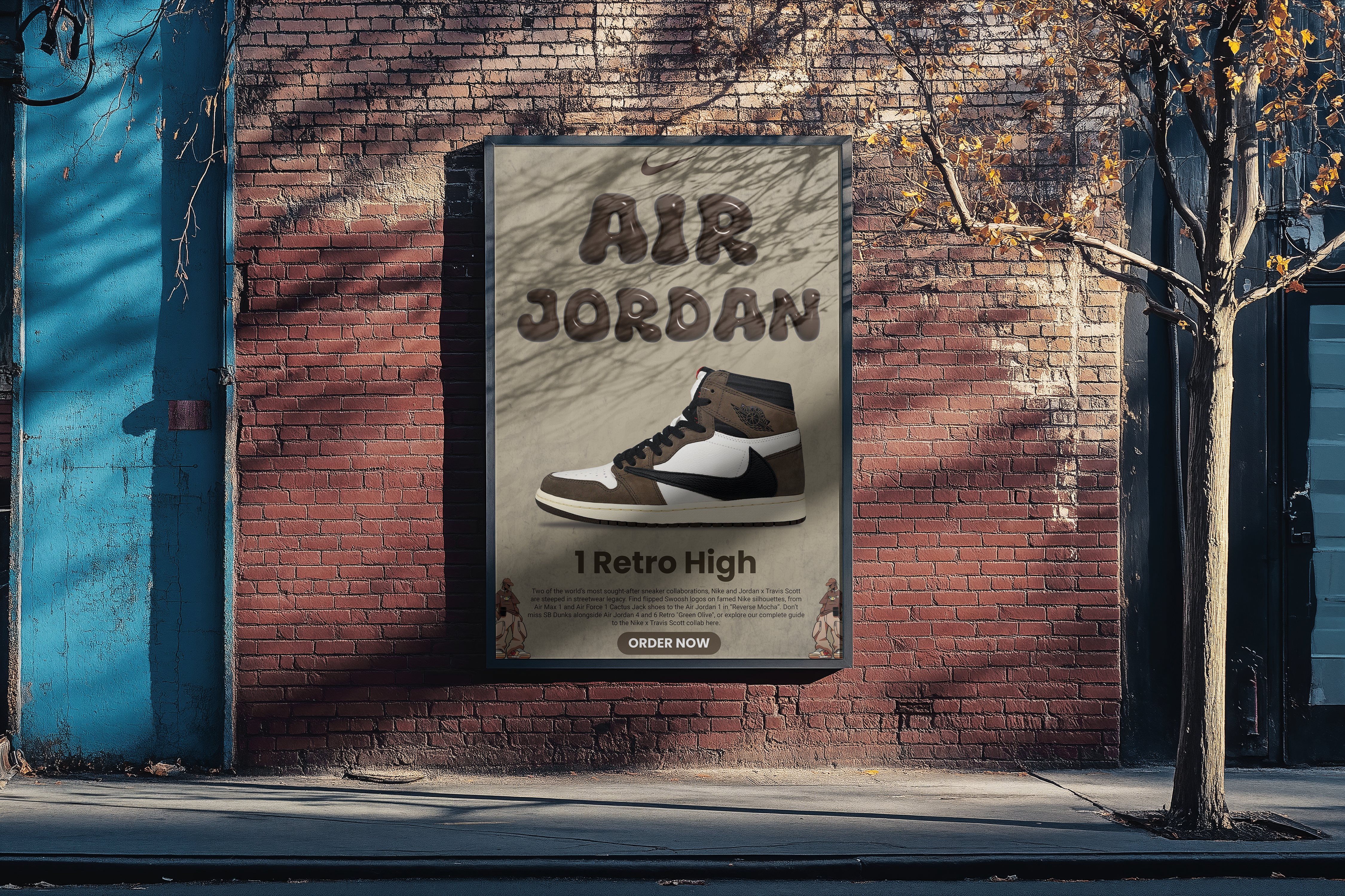 Nike Travis Scott Poster